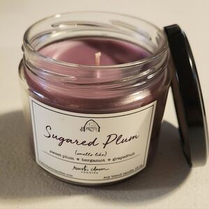 Rustic Charm - Sugared Plum Scented Soy Candle